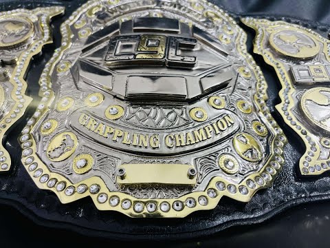 AEW CUSTOM GRAPPLING CHAMPIONSHIP BELT