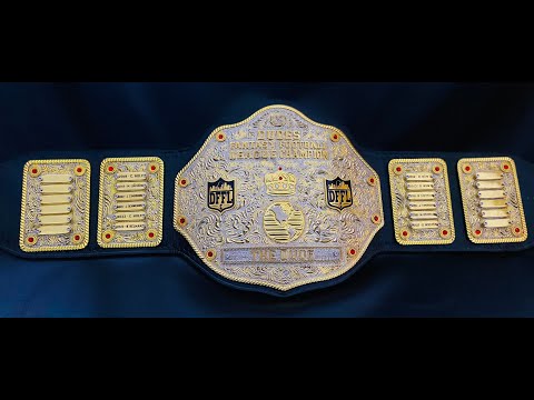 Dude Fantasy League Championship Belt | Customized for Victory