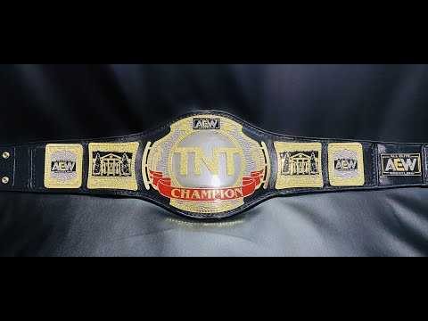 NEW AEW TNT CHAMPIONSHIP BELT