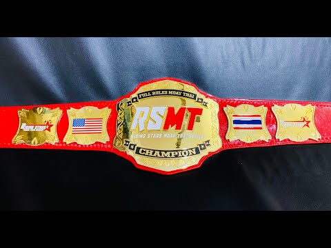 Crafting Excellence: Custom Muay Thai Belt | Elevate Your League with Personalized Prestige!