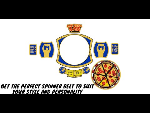 Sammy Guevara Spinner Pizza wrestling belt Made for Sammy Guevara Fans