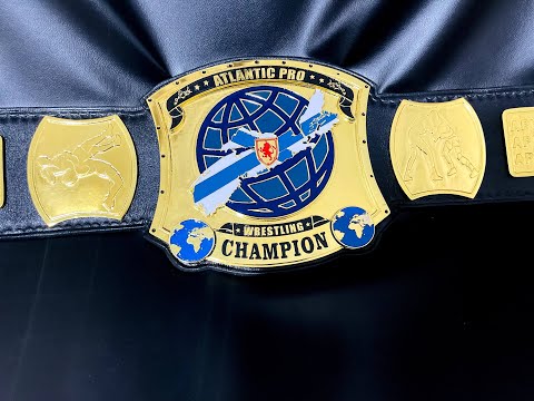 ATHLETIC PRO WRESTLING CHAMPIONSHIP BELT