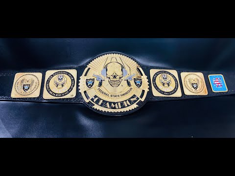 WWE BIG EAGLE CHAMPIONSHIP BELT - CUSTOM DESIGN