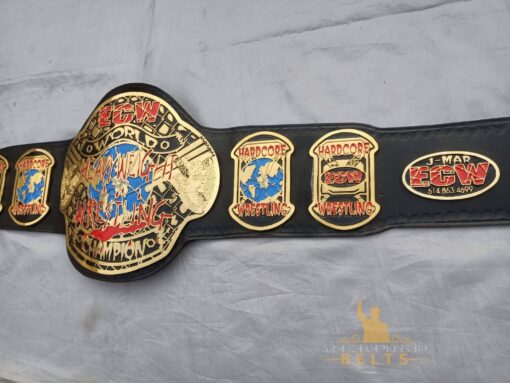 ECW Championship Belt Replica leather strap