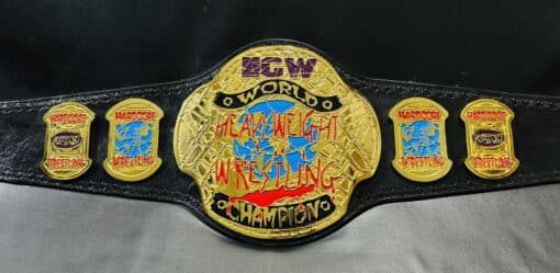 ECW World Heavyweight Championship Belt - Complete View