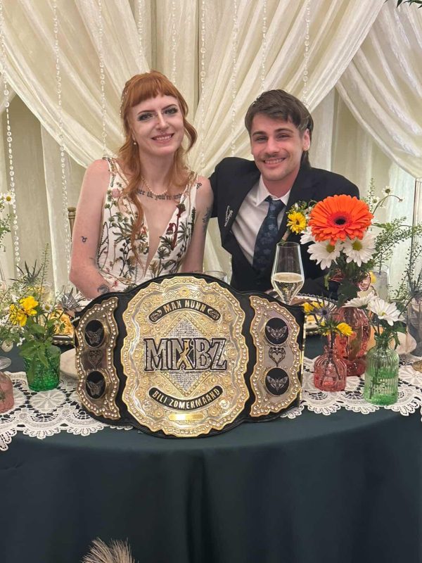 Weedding Champiosnhip belt Gift From ARM Championship belt
