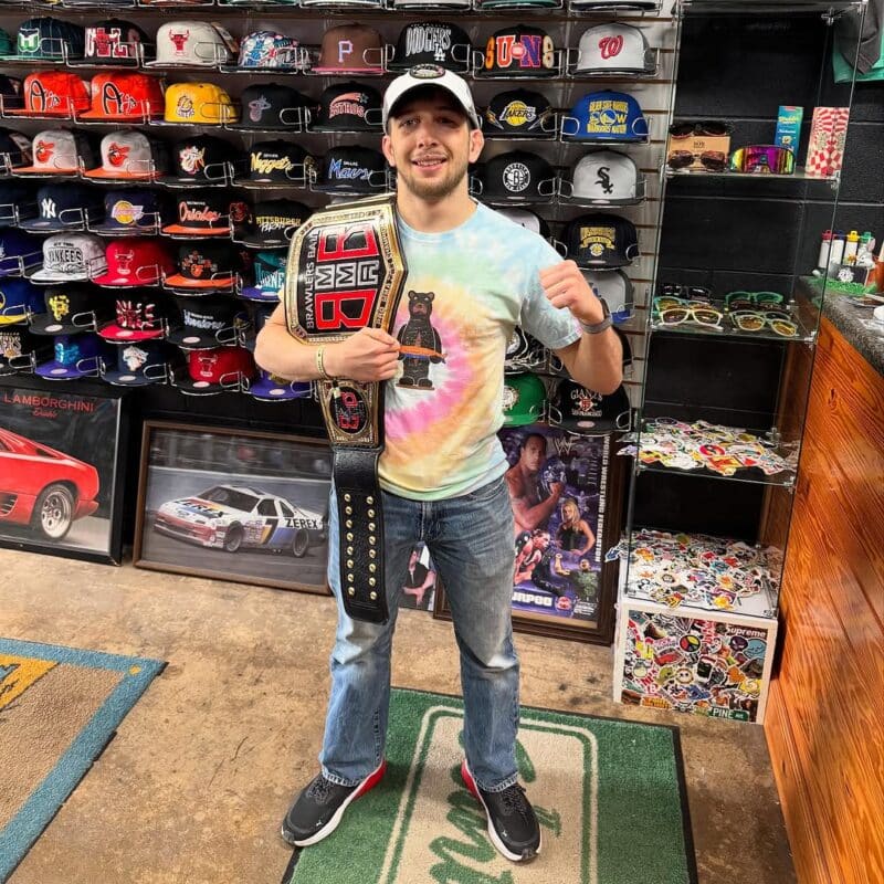 Fighter Represent Championship belt made by ARM Championship BELTS