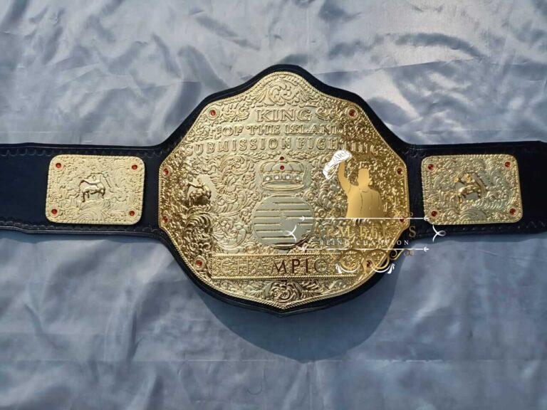 BIG GOLD CHAMPIONSHIP BELT REPLICA CUSTOM MADE