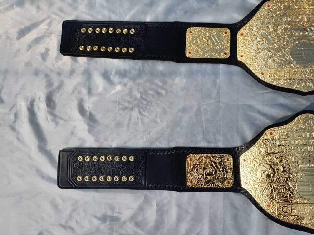 Customize Your Own Big Gold Belt Replica Feel Like The Champ