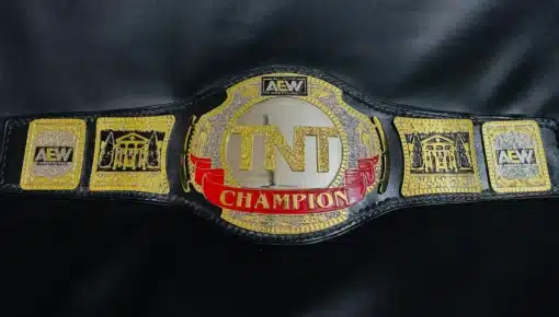 AEW TNT Wrestling Championship Belt replica designed for wrestling fans and collectors.