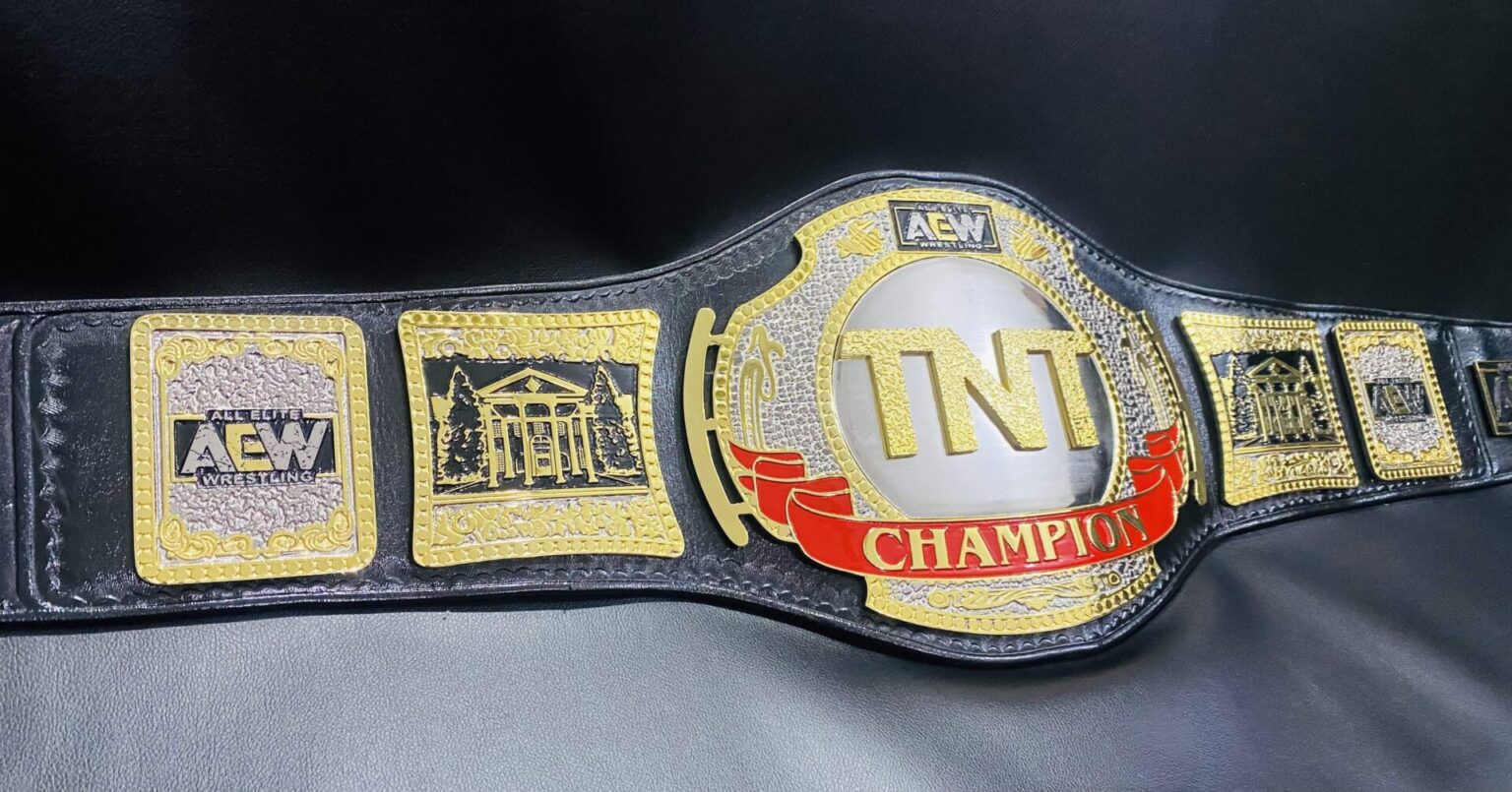 NEW AEW TNT CHAMPIONSHIP BELT - ARM Championship Belts