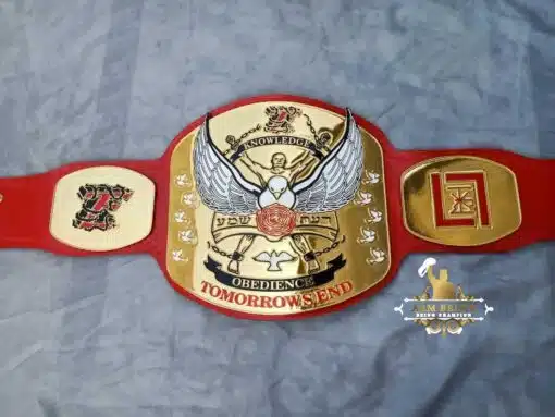 omorrow's End Championship Belt with customizable features