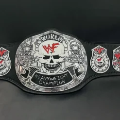 Stone Cold Steve Austin Championship Belt Replica Smoking Skull Design