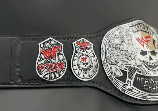 WWF Attitude Side Plates on Stone Cold Steve Austin Replica Belt