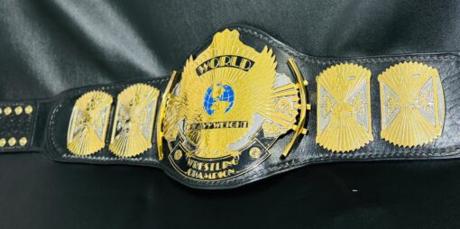 Side view of the Hulk Hogan Winged Eagle Belt