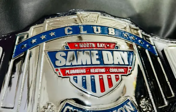 Personalized Intercontinental Wrestling Championship Belt