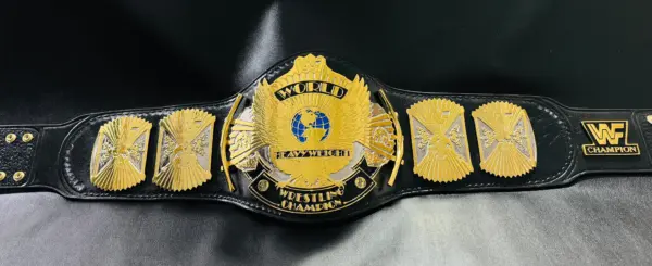 Winged Eagle Belt Replica with Hulk Hogan Logo
