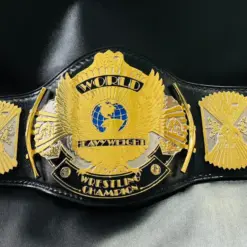 Winged Eagle Belt Replica with Hulk Hogan Logo