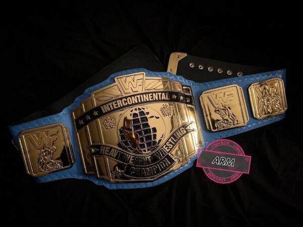 Replica WWF INTERCONTINENTAL World Heavy Weight Wrestling Championship Belt 