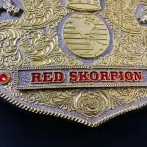 Big gold championship belt 2