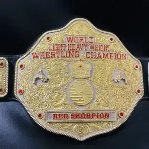 Big gold championship belt