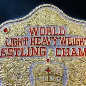 Big gold championship belt