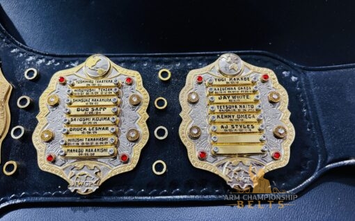 IWGP Side plates wrestlers names engraved