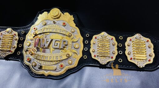 Side View of Iwgp Heavyweight Championship Belt