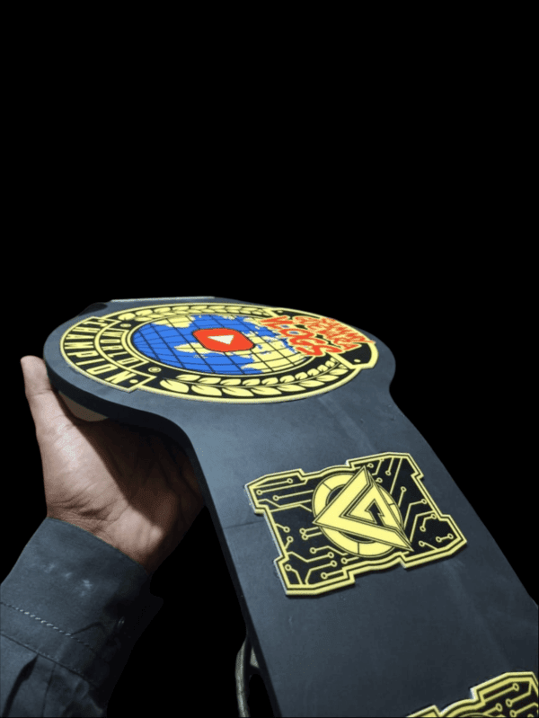 BEST PLASTIC CHAMPIONSHIP BELTS WITH YOUR CUSTOM DESIGN