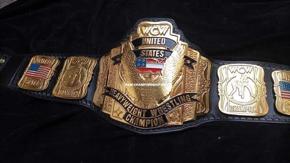 WCW US HEAVYWEIGHT WRESTLING CHAMPIONSHIP BELT 