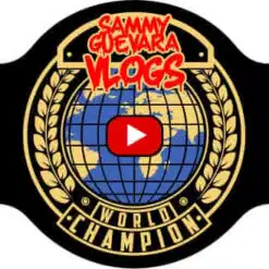 Sammy Guevara Vlog Wrestling Belt replica with customizable features