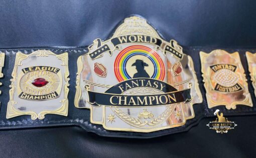 Custom Fantasy Football Championship Belts