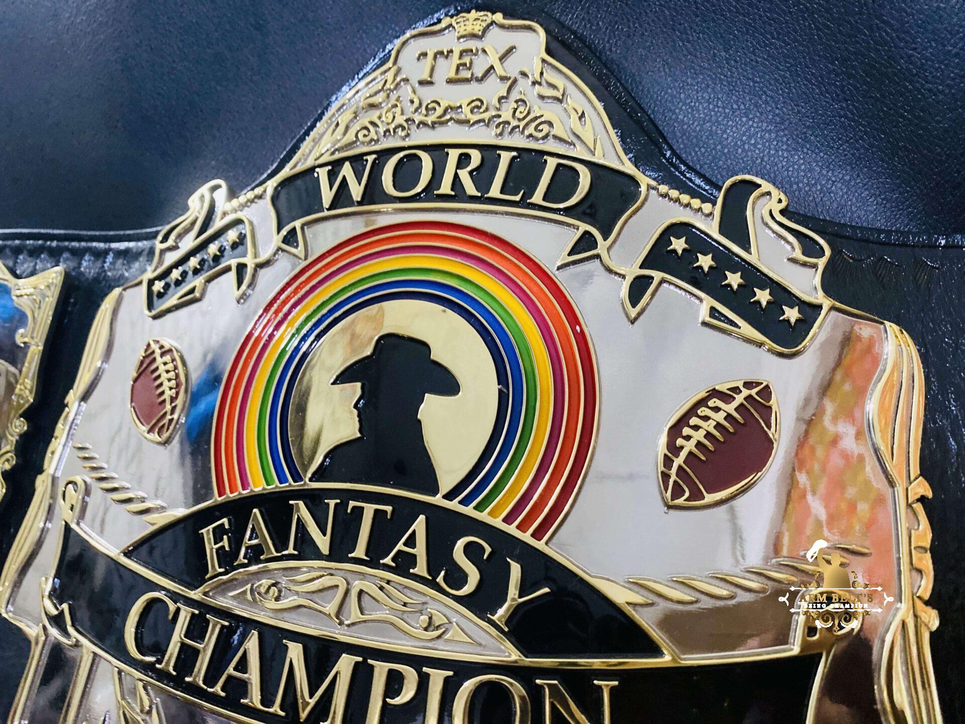 Custom Fantasy Football Championship Belts