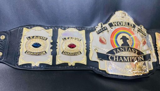 Custom Fantasy Football Championship Belts