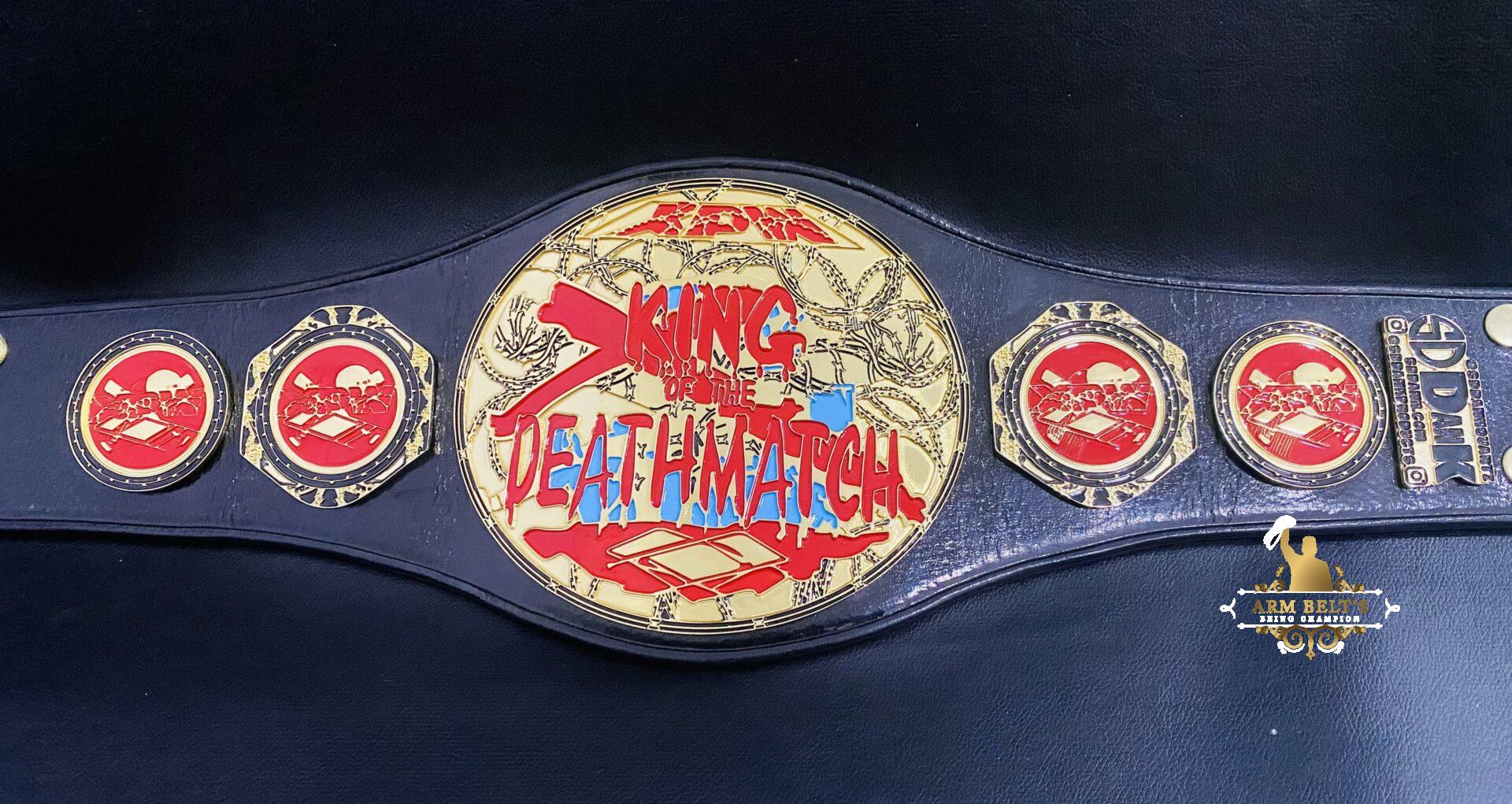 Mini Championship Belt - Custom 1lb Title Belt | TrophySmack | Silver / Pink