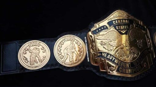 NWA CENTRAL STATES HEAVYWEIGHT CHAMPIONSHIP BELT