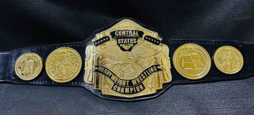 NWA Central States Heavyweight Championship Belt Front View