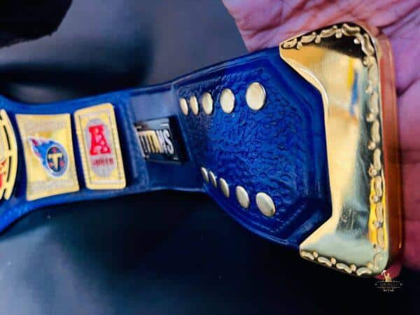 TNT Custom design championship belt