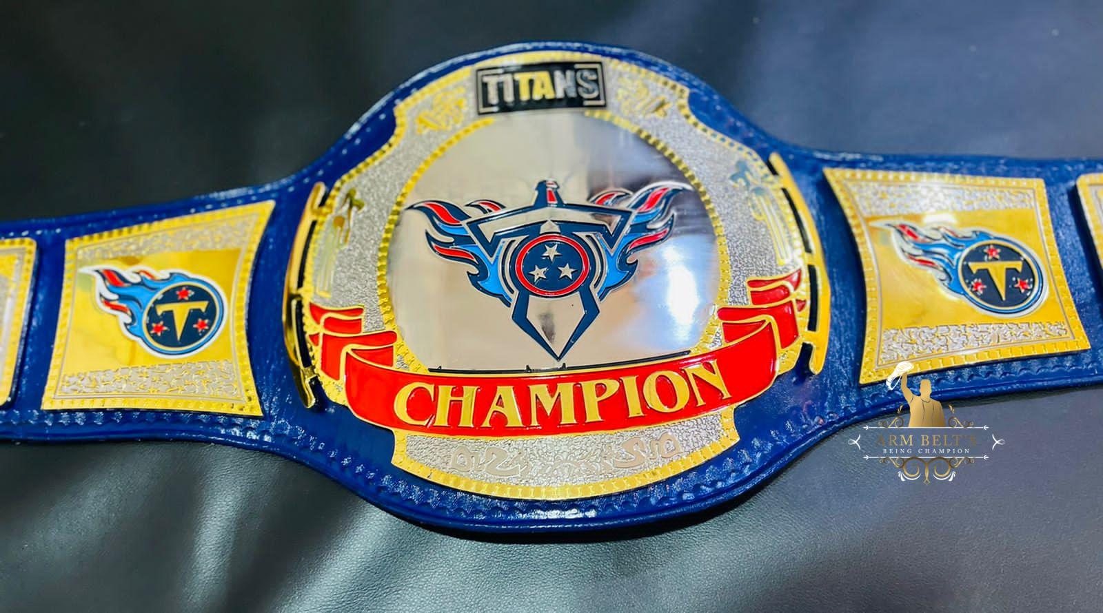 Fanatics releases Titans-themed 'WWE Legacy Title Belt'