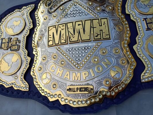 Aew Custom Wrestling Belt