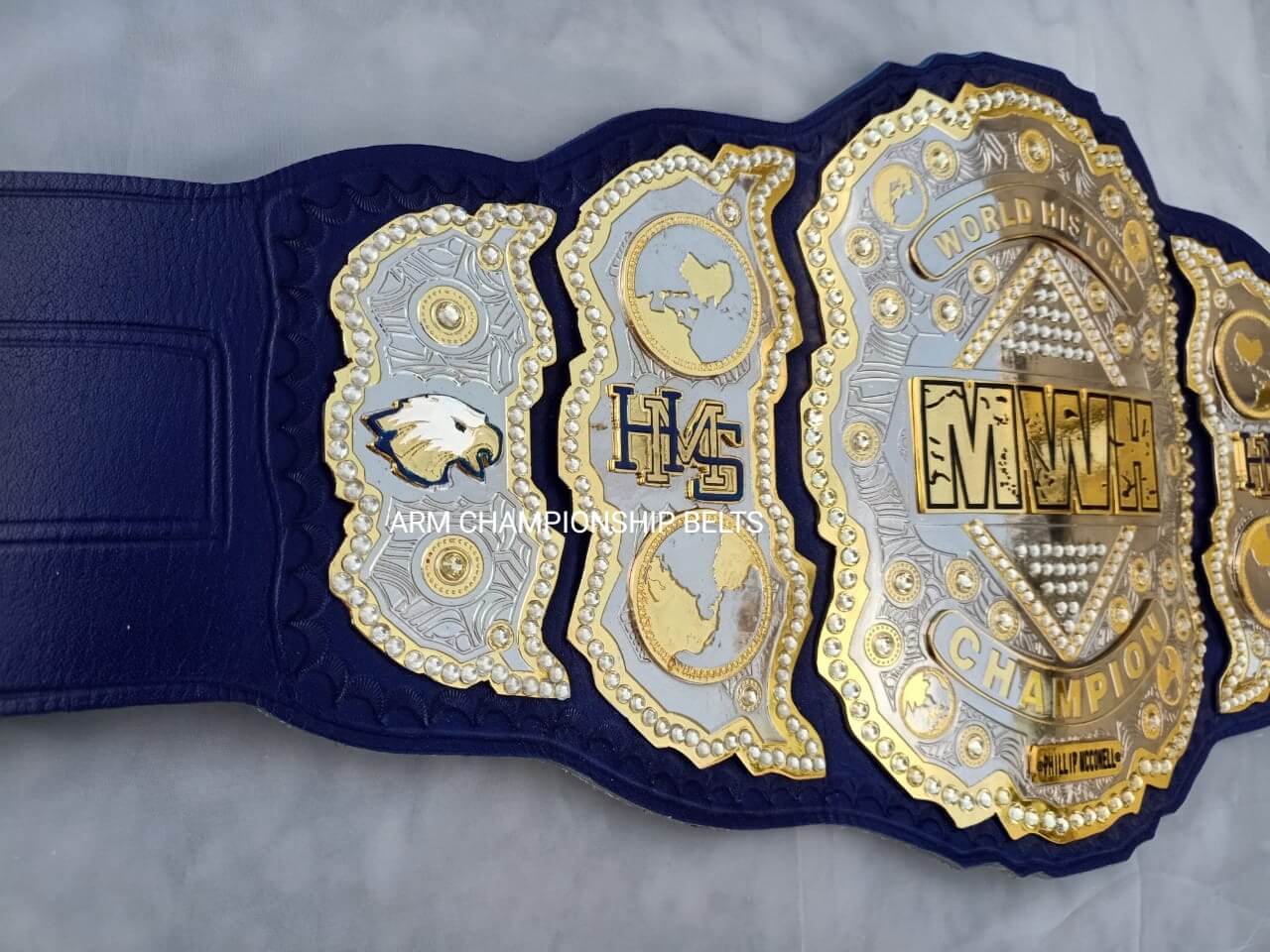 AEW CUSTOM WRESTLING BELT