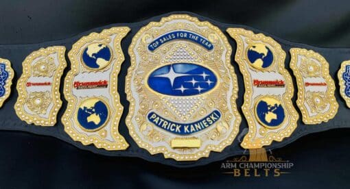 AEW Wrestling Belt - Personalized Championship Design