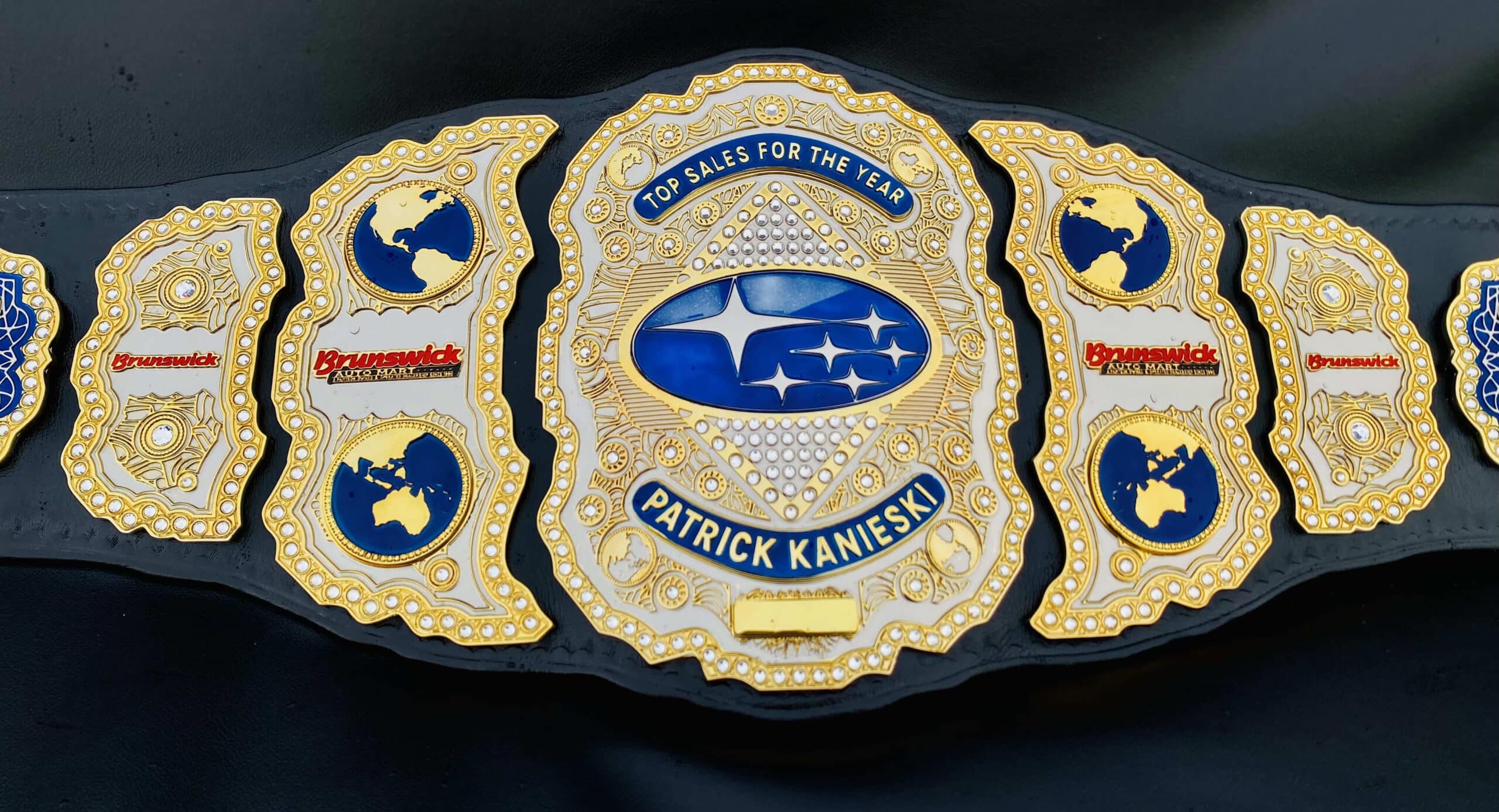 Custom Wrestling Belts with Your Details to Celebrate Victories