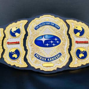 AEW Wrestling Champion Belt - Customized Design