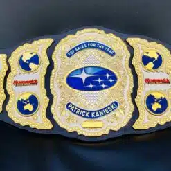 AEW Wrestling Champion Belt - Customized Design