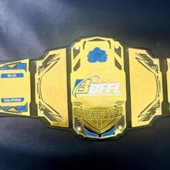 BLUE DOLPHIN FANTASY FOOTBALL LEAGUE BELT