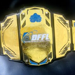 BLUE DOLPHIN FANTASY FOOTBALL LEAGUE BELT