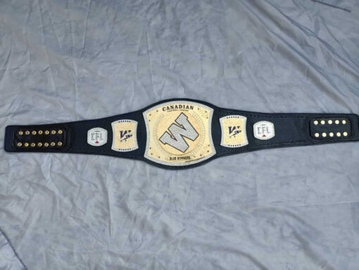 CANADIAN FOOTBALL LEAGUE CUSTOMIZED CHAMPIONSHIP BELT