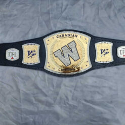 CANADIAN FOOTBALL LEAGUE CUSTOMIZED CHAMPIONSHIP BELT