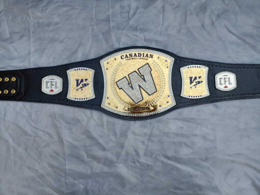 CANADIAN FOOTBALL LEAGUE CUSTOMIZED CHAMPIONSHIP BELT